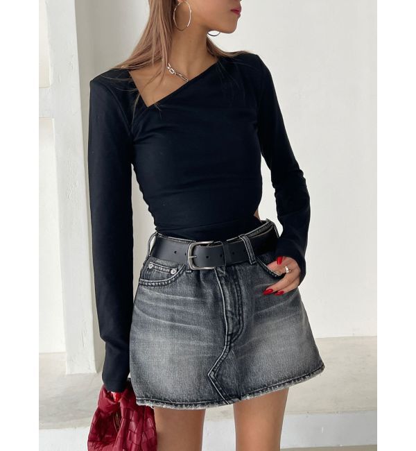 GYDA「【TINY】チェーンネックレス付きボディスーツ」|その他|