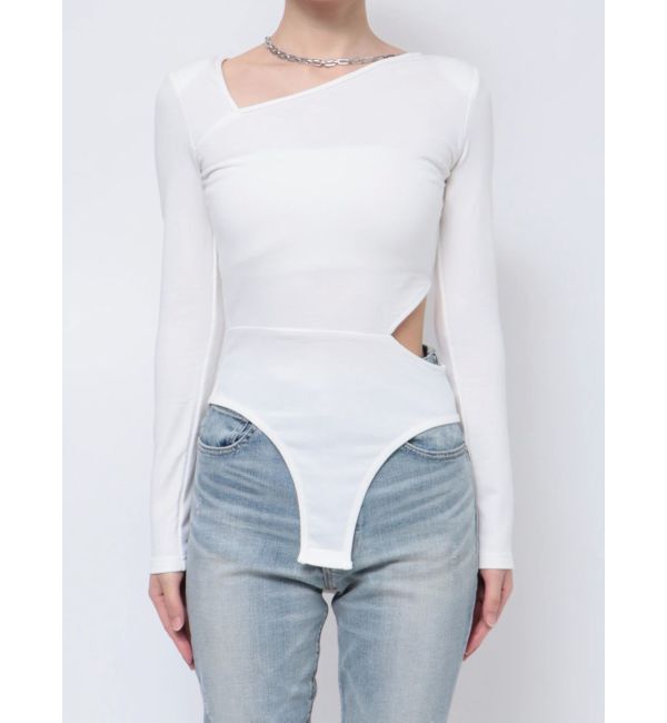 GYDA「【TINY】チェーンネックレス付きボディスーツ」|その他|