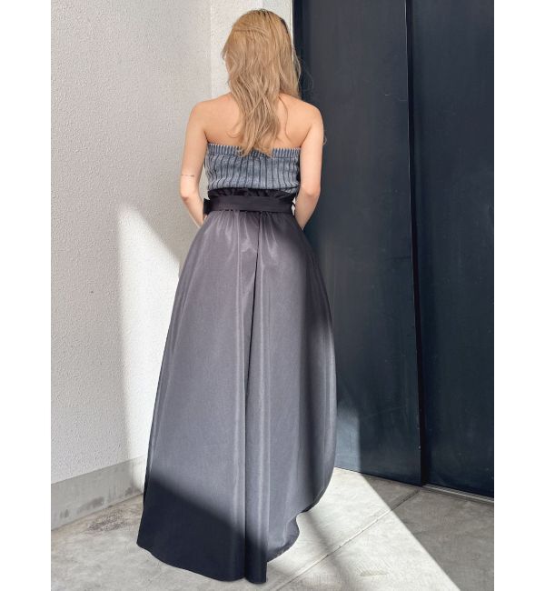 GYDA「ロングボリューム フレアスカート」|フレア|