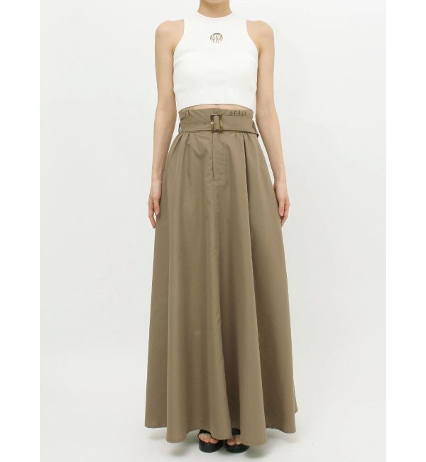 GYDA「ロングボリューム フレアスカート」|フレア|