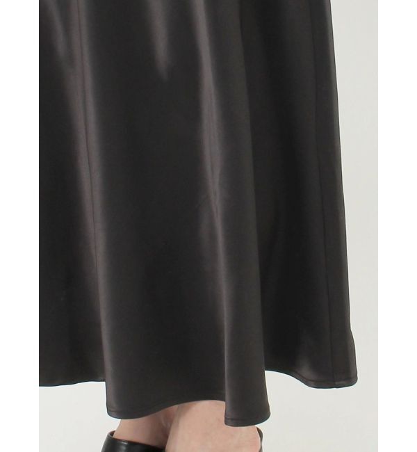 GYDA「バックオープンサテンキャミロングワンピース」|ワンピース|