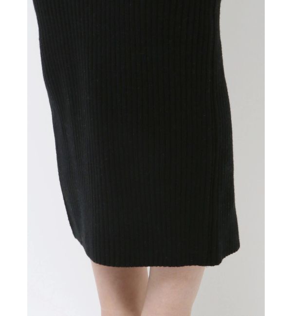 GYDA「SIDE OPENロングニットワンピース」|ワンピース|