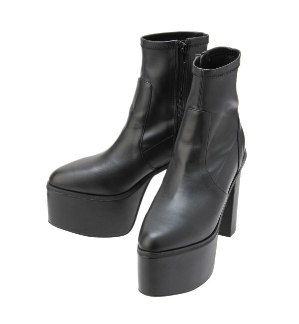 GYDA「バルキーショートブーツ」|ショートブーツ|