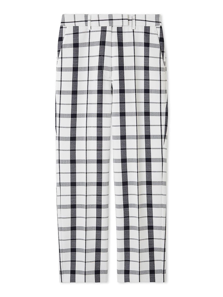 Mila Owen「【WEB限定カラー】後ろゴムセンタープレステーパードパンツ【ウォッシャブル】」|チノ|