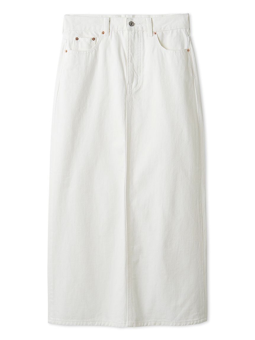 Mila Owen「後ベンツストレートマキシデニムスカート」|スカート|