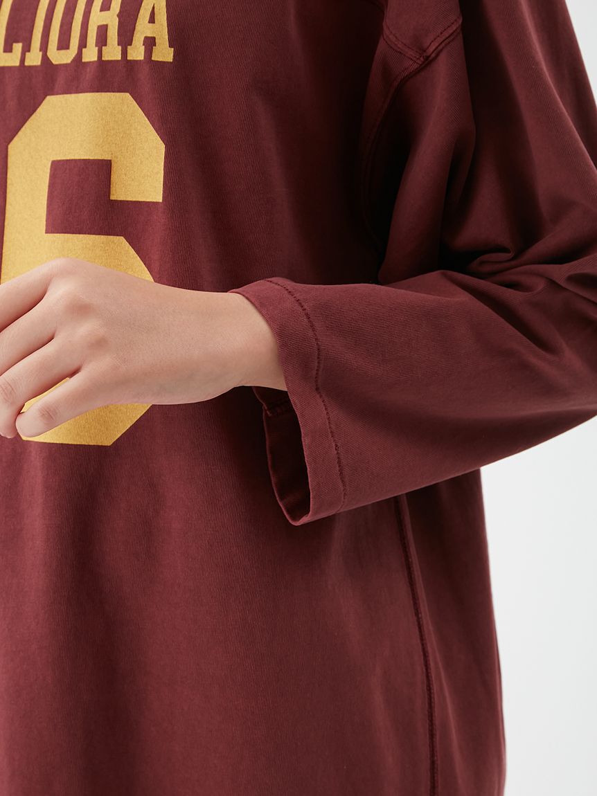 Mila Owen「ヴィンテージライクフットボールTシャツ」|Tシャツ・カットソー|