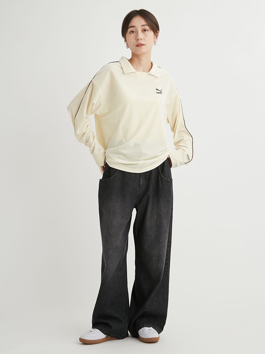 PUMA「【emmi&times;PUMA】 LS POLO」|ポロシャツ|