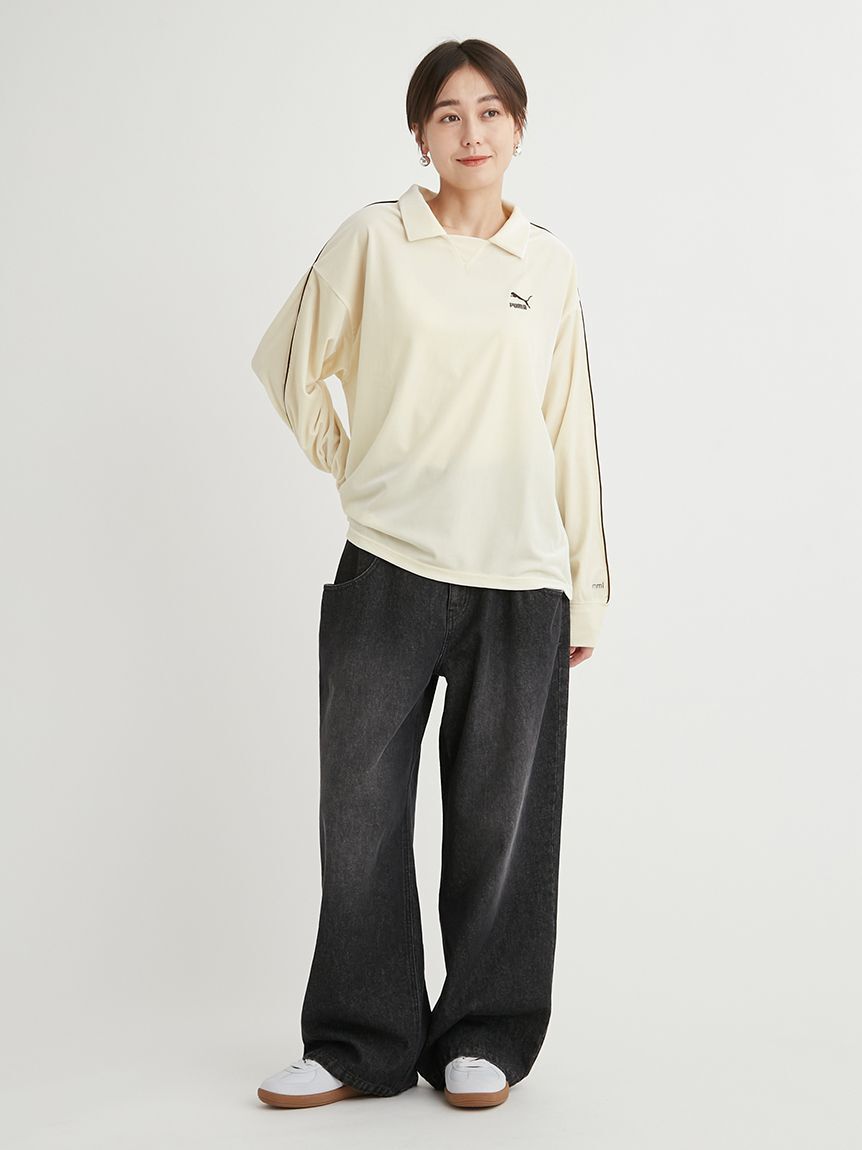 PUMA「【emmi&times;PUMA】 LS POLO」|ポロシャツ|