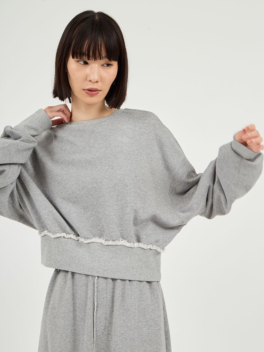 emmi atelier「スウェットプルオーバー」|スウェット・ジャージ|