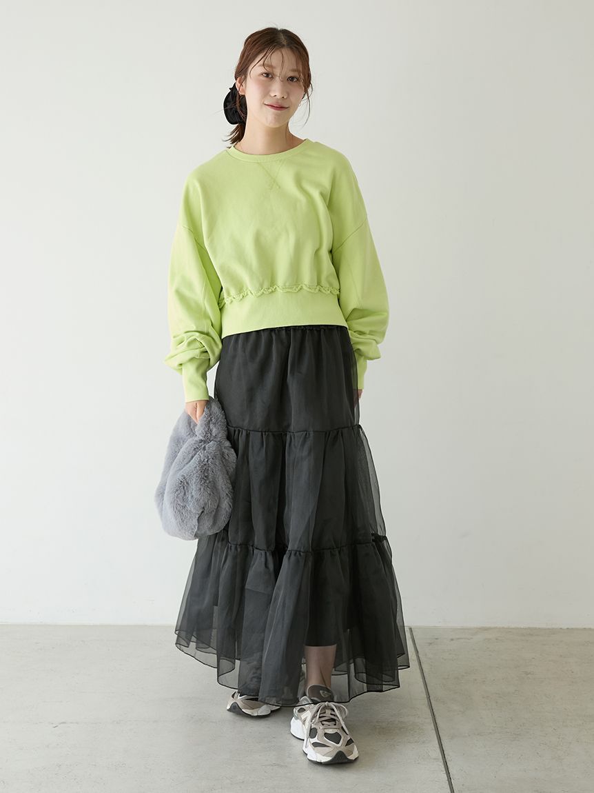 emmi atelier「スウェットプルオーバー」|スウェット・ジャージ|