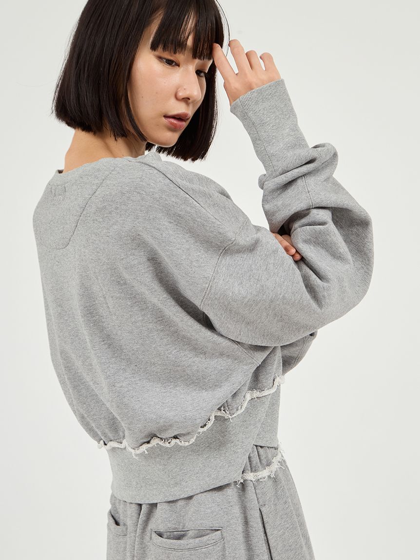 emmi atelier「スウェットプルオーバー」|スウェット・ジャージ|