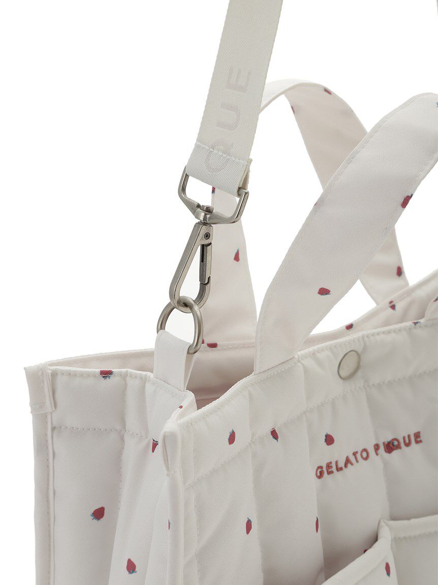  GELATO PIQUE CAT&DOG「【CAT&DOG】【販路限定商品】ストロベリーキルティングお散歩バッグＭ」|その他|