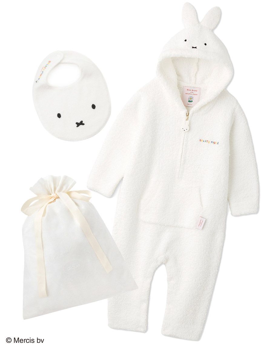 GELATO PIQUE KIDS & BABY「【ラッピング済み】【Dick Bruna】【BABY】ベビモコロンパース＆パイルスタイセット」|その他ベビー用品|OWHT