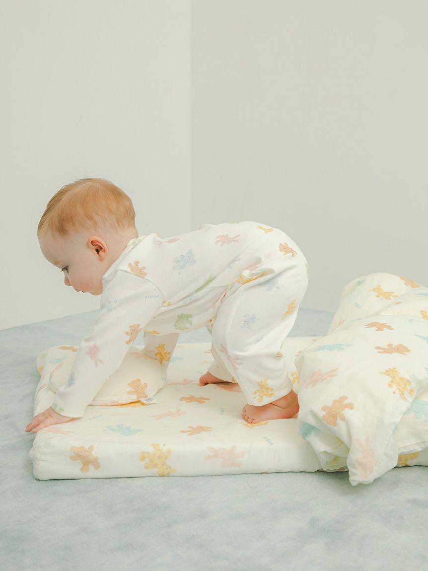 gelato pique Sleep「【Sleep】【BABY】ぬいぐるみ柄 掛け布団カバー」|その他|