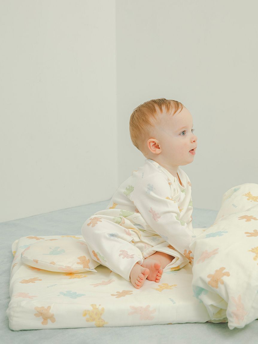 gelato pique Sleep「【Sleep】【BABY】ぬいぐるみ柄 掛け布団カバー」|その他|