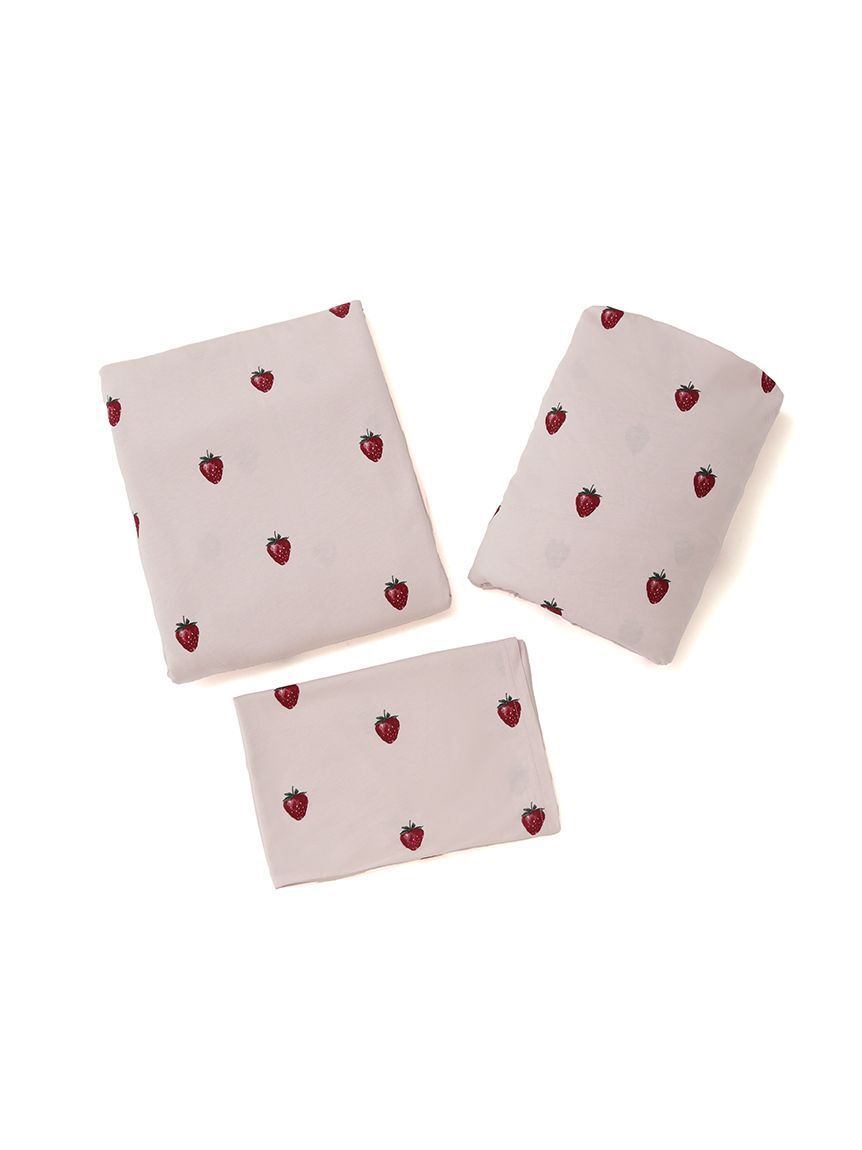 gelato pique Sleep「【Sleep】ストロベリー柄3点セット（シングル）」|その他|