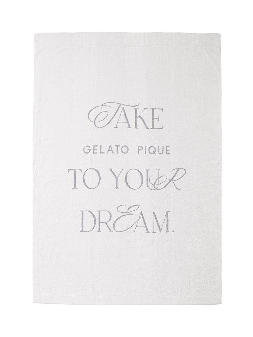 gelato pique Sleep「【Sleep】ロゴデザイン 今治タオルケット」|その他|