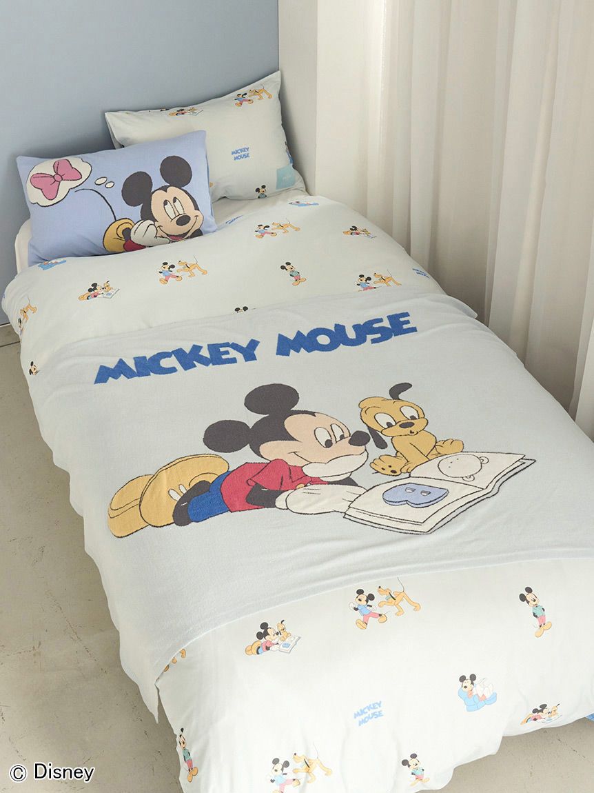 gelato pique Sleep「【Sleep】Mickey&Minnie / ジャガードハーフケット」|その他|