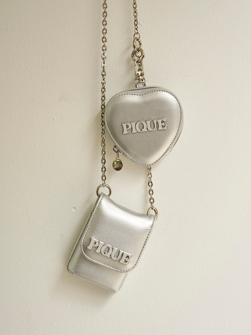 gelato pique「ハートポーチチャーム」|ポーチ|