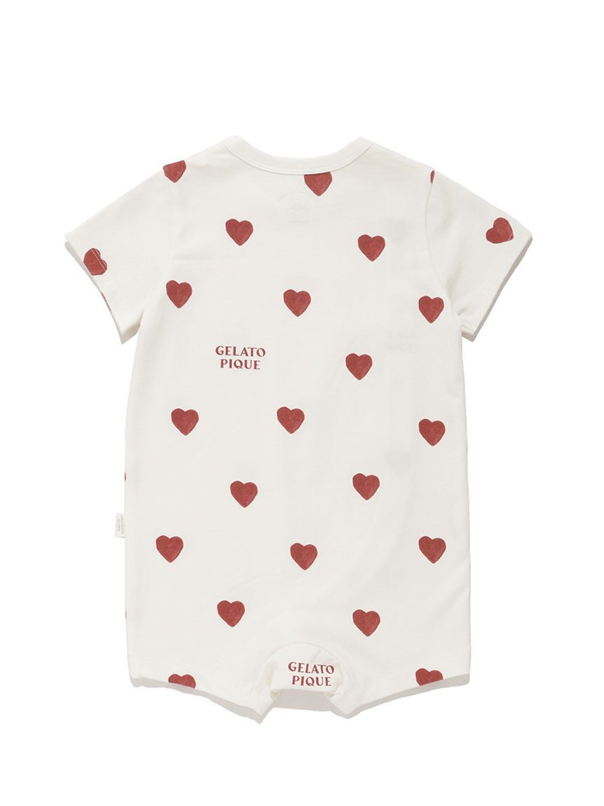 GELATO PIQUE KIDS & BABY「【BABY】ハート柄ロンパース」|ロンパース|