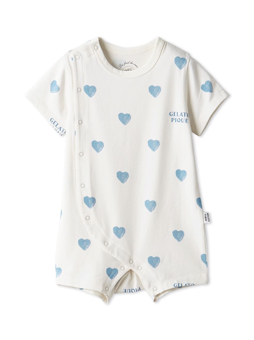 GELATO PIQUE KIDS & BABY「【BABY】ハート柄ロンパース」|ロンパース|
