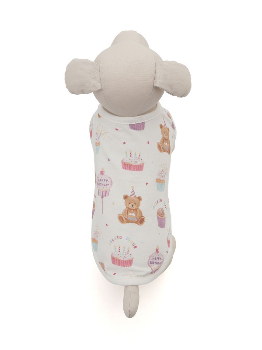  GELATO PIQUE CAT&DOG「【CAT&DOG】【Birthday】バースデー柄プルオーバー」|その他|