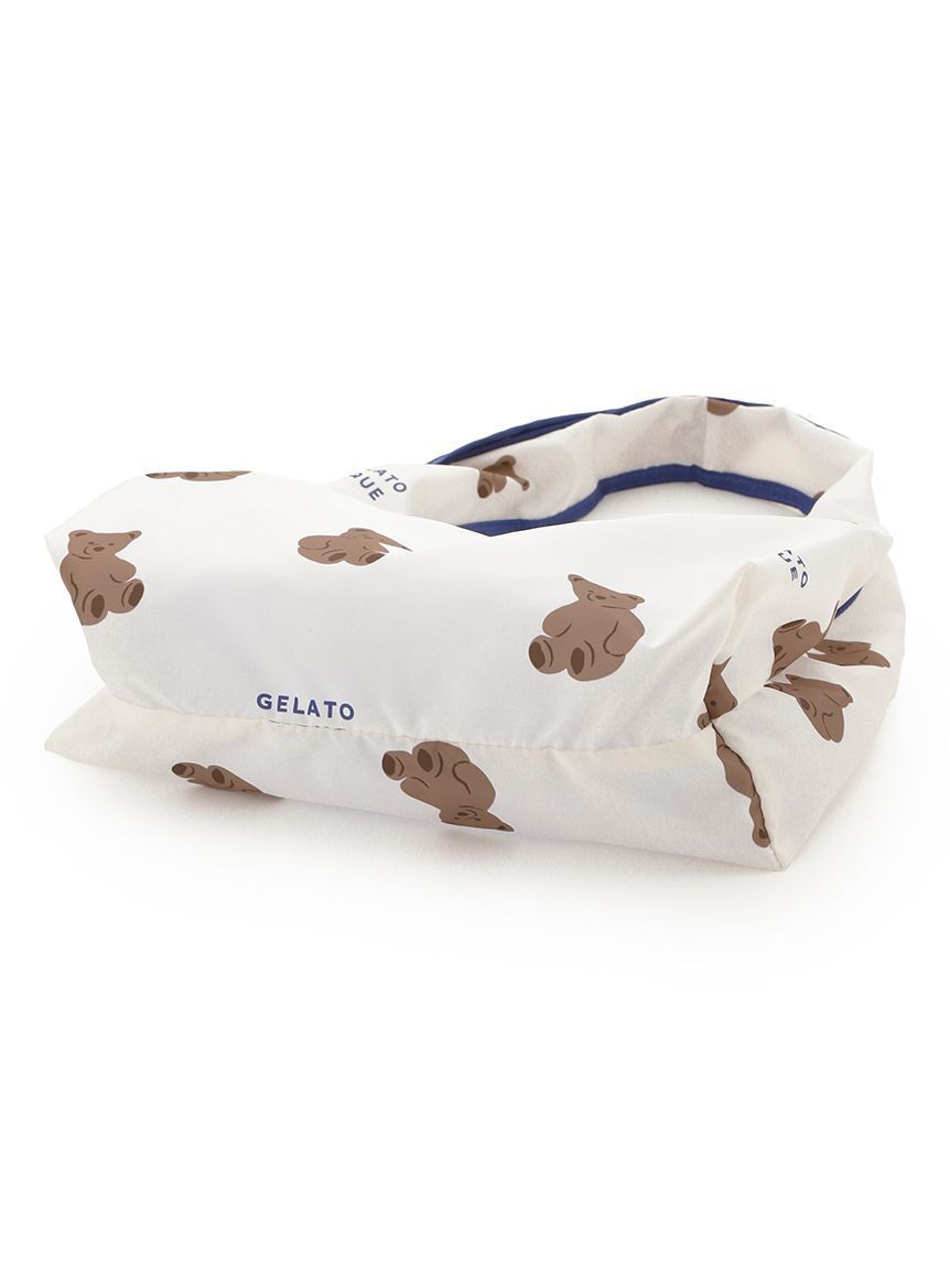 gelato pique「【ラッピング済み】ベア柄エコバッグS&ハンドタオルSET」|その他|