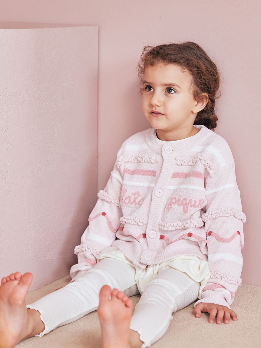 GELATO PIQUE KIDS & BABY「【KIDS】エアリーモコホイップケーキカーディガン」|カーディガン|