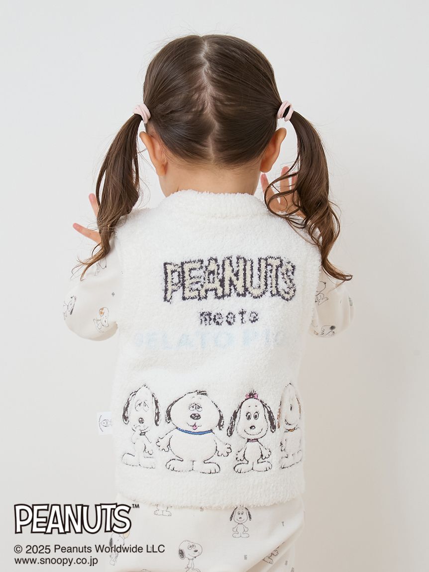 GELATO PIQUE KIDS & BABY「【PEANUTS PUPPIES】【BABY】ベビモコベスト」|その他ベビーウェア|