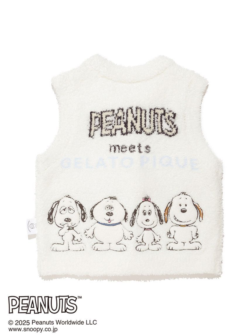 GELATO PIQUE KIDS & BABY「【PEANUTS PUPPIES】【BABY】ベビモコベスト」|その他ベビーウェア|