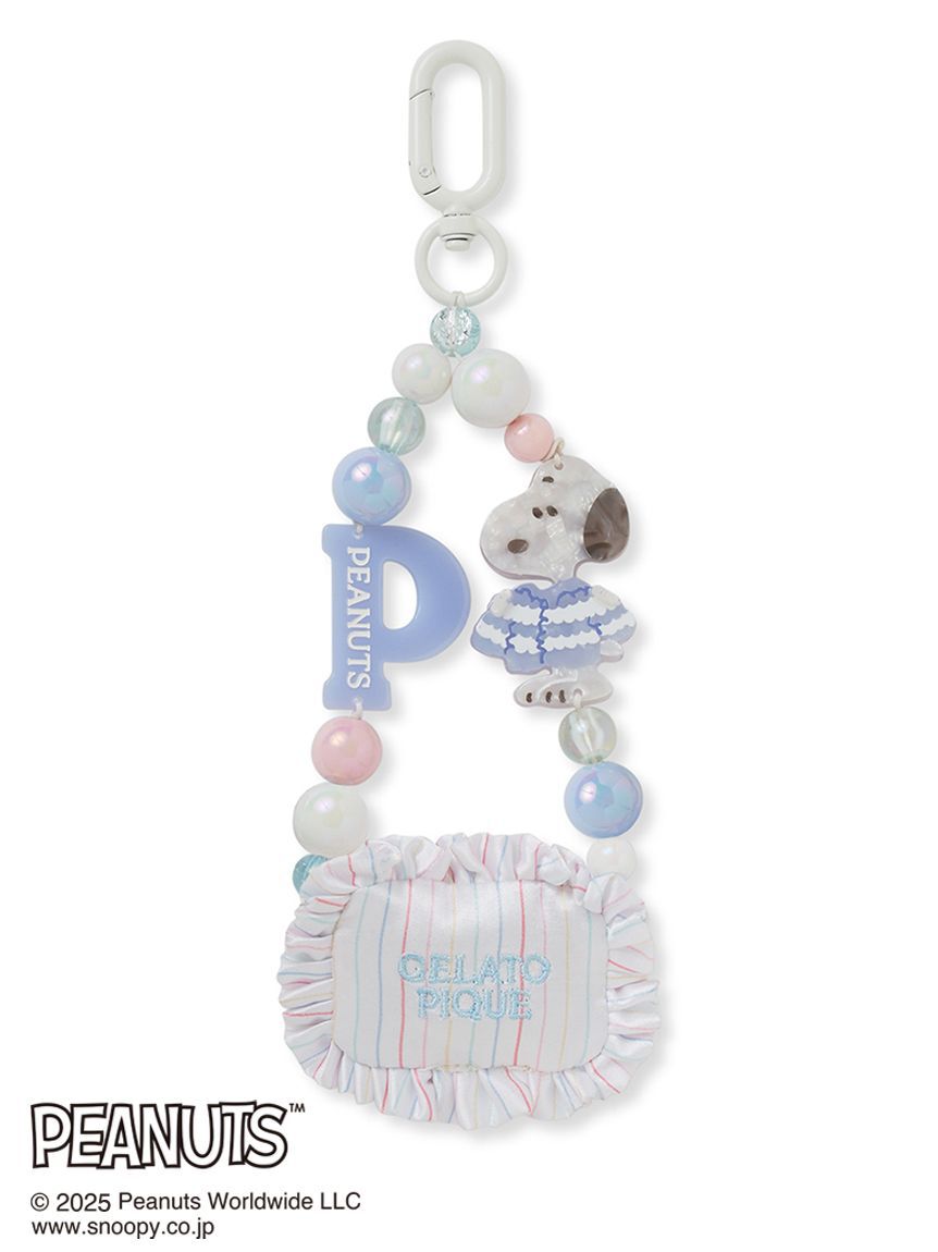 gelato pique「【PEANUTS】オリジナルアート ストラップ」|キーケース|BLU