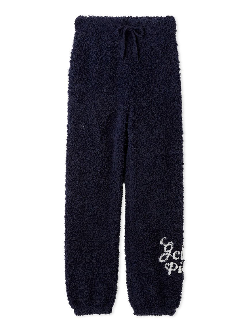 GELATO PIQUE HOMME「【HOLIDAY】【HOMME】ジェラートスノーベアジャガードロングパンツ」|ルームウェア|NVY