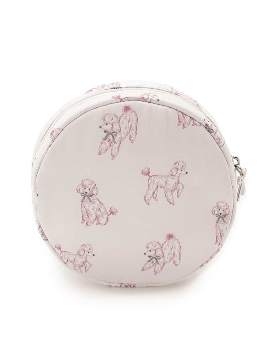 gelato pique「プードル丸型総柄ポーチ」|ポーチ|