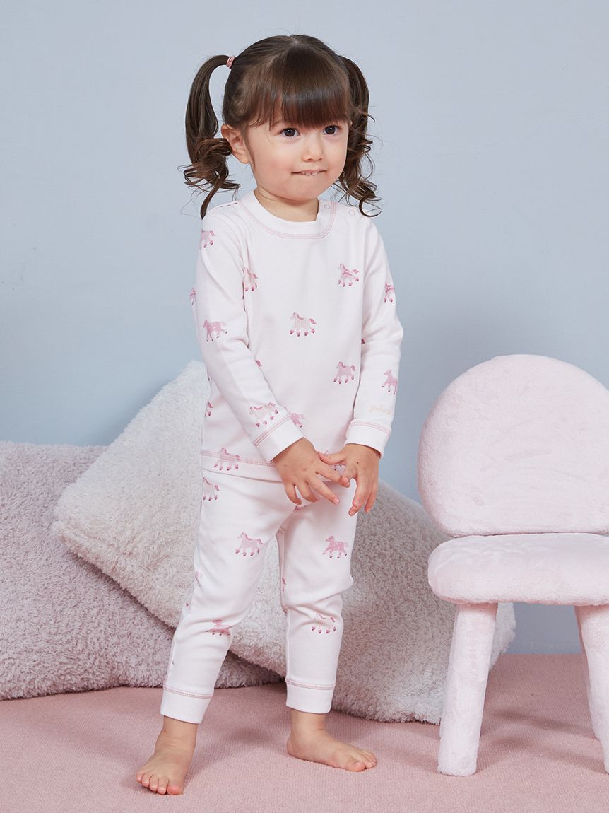 GELATO PIQUE KIDS & BABY「【BABY】ポニー柄ロングパンツ」|その他ベビーウェア|