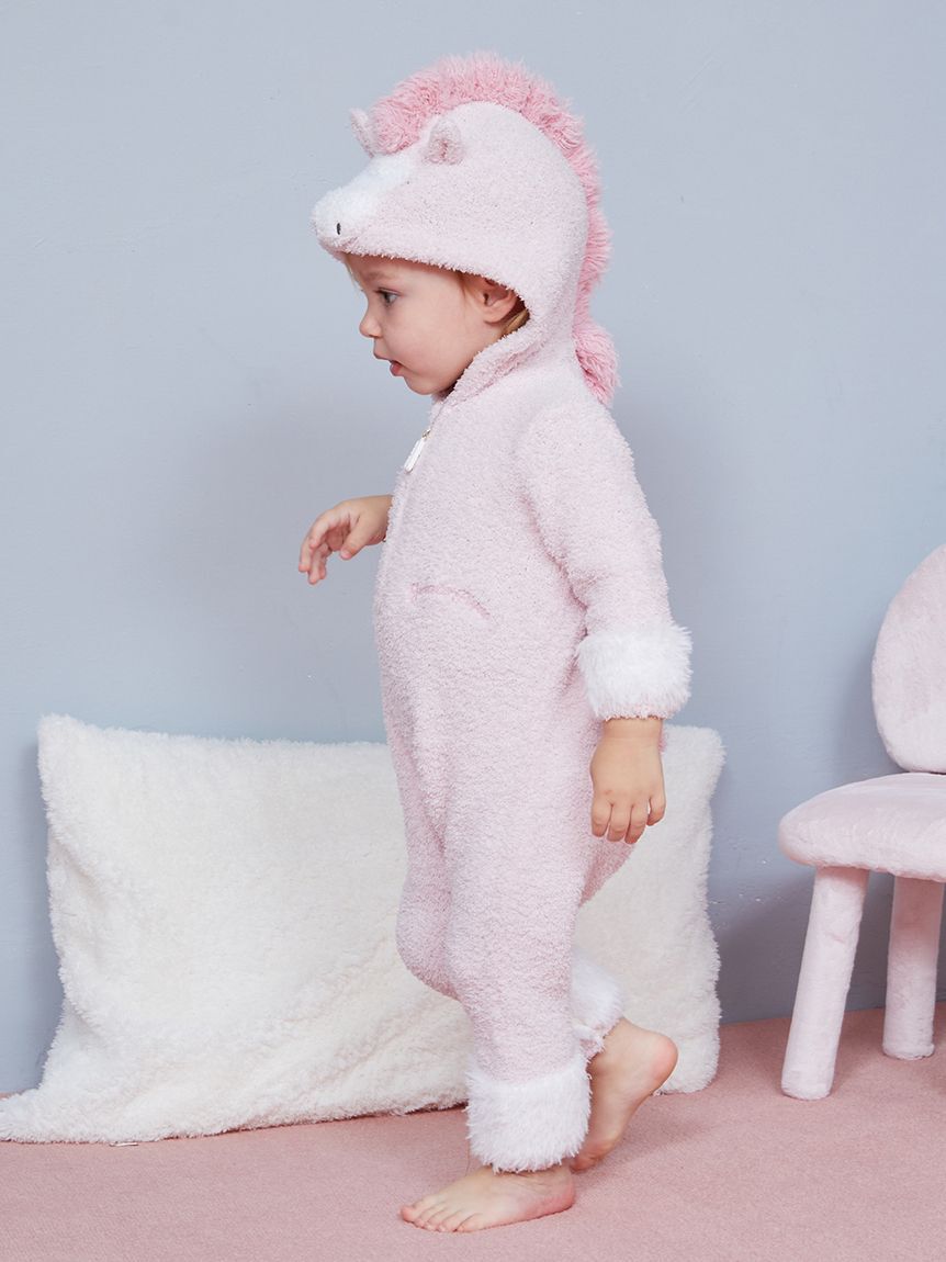 GELATO PIQUE KIDS & BABY「【BABY】ベビモコポニーロンパース」|ロンパース|