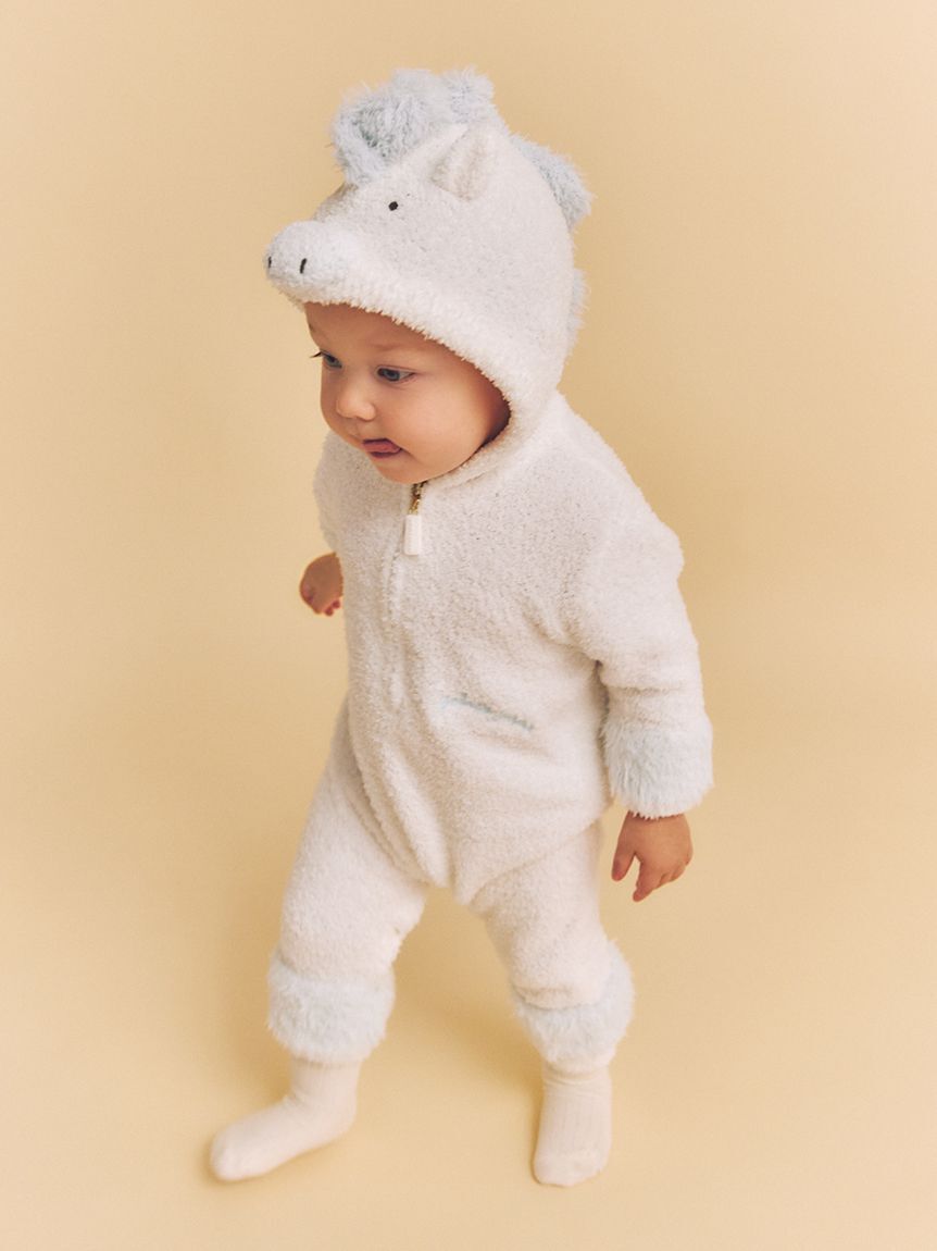 GELATO PIQUE KIDS & BABY「【BABY】ベビモコポニーロンパース」|ロンパース|