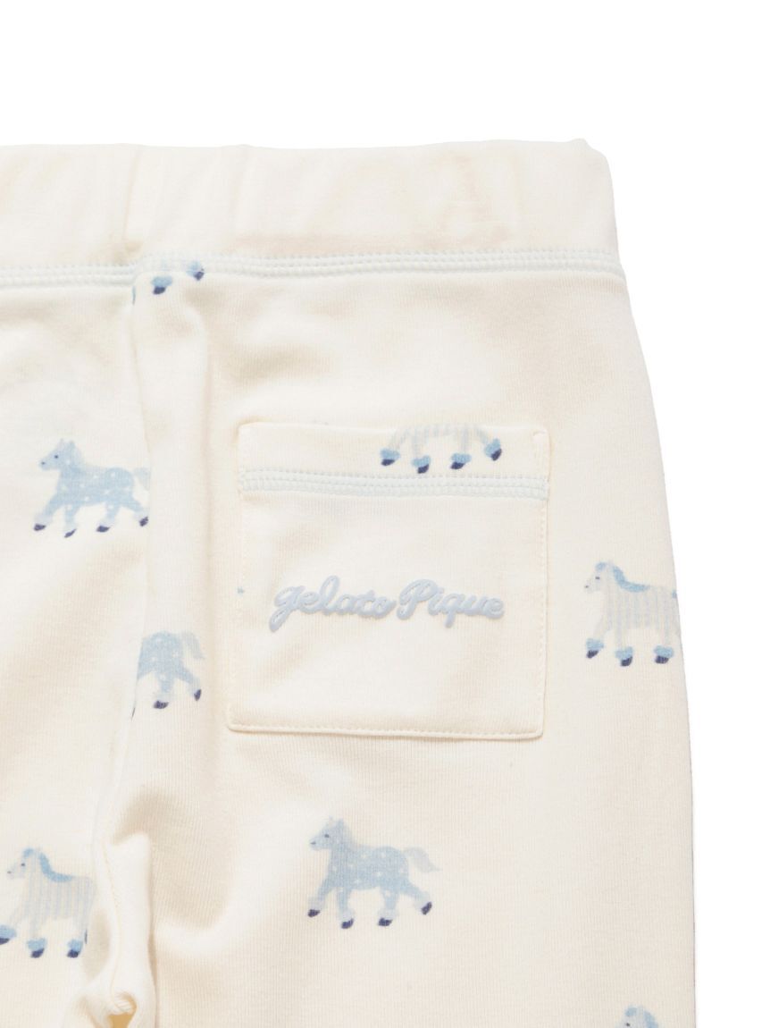 GELATO PIQUE KIDS & BABY「【KIDS】ポニー柄ロングパンツ」|ルームウェア|