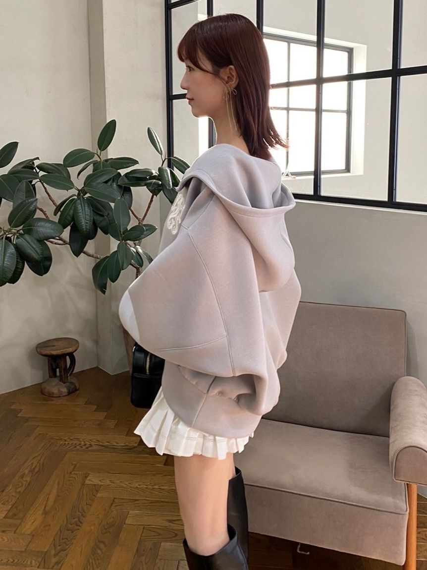 SNIDEL「ボリュームパーカー」|パーカー|