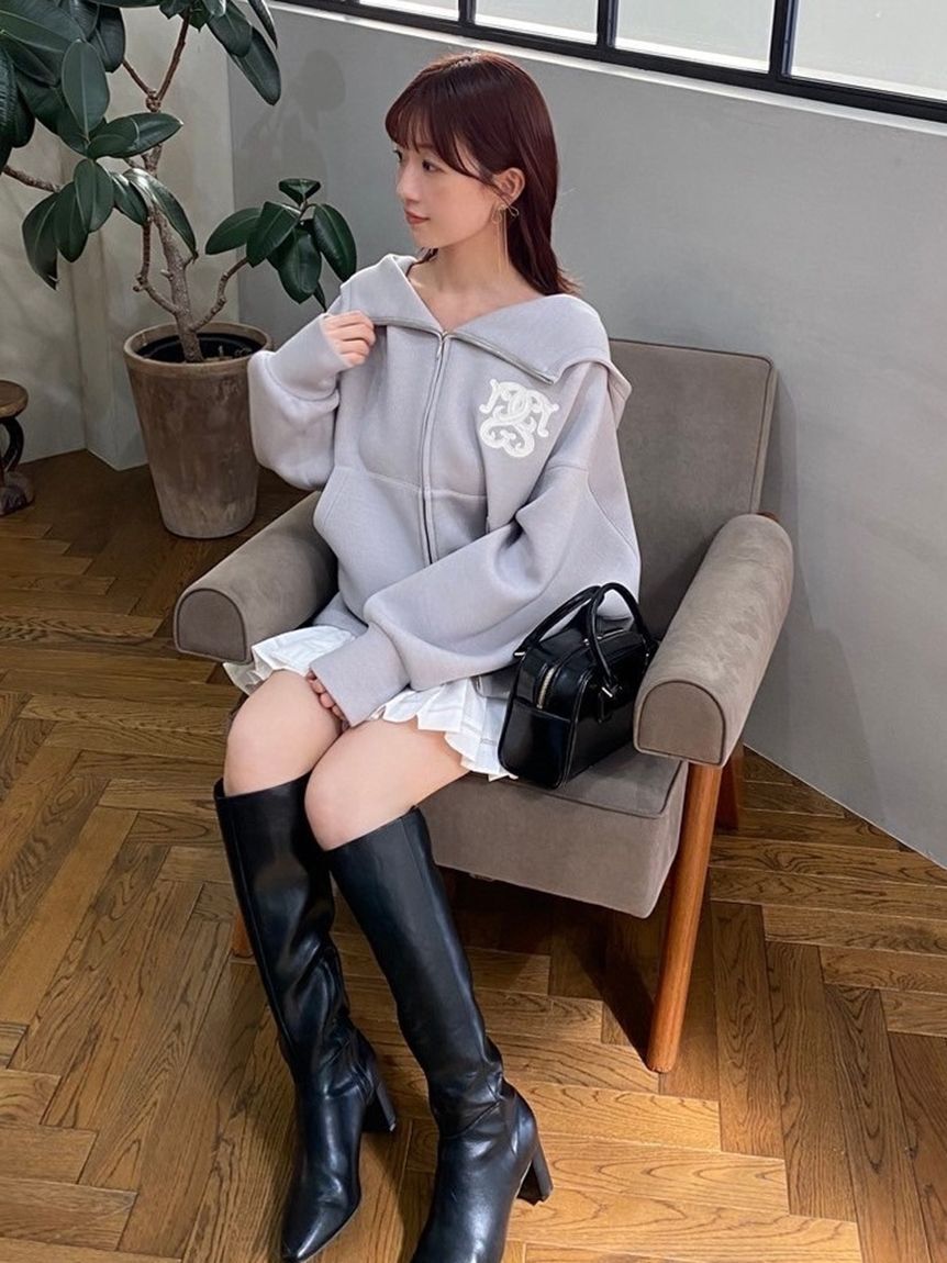 SNIDEL「ボリュームパーカー」|パーカー|