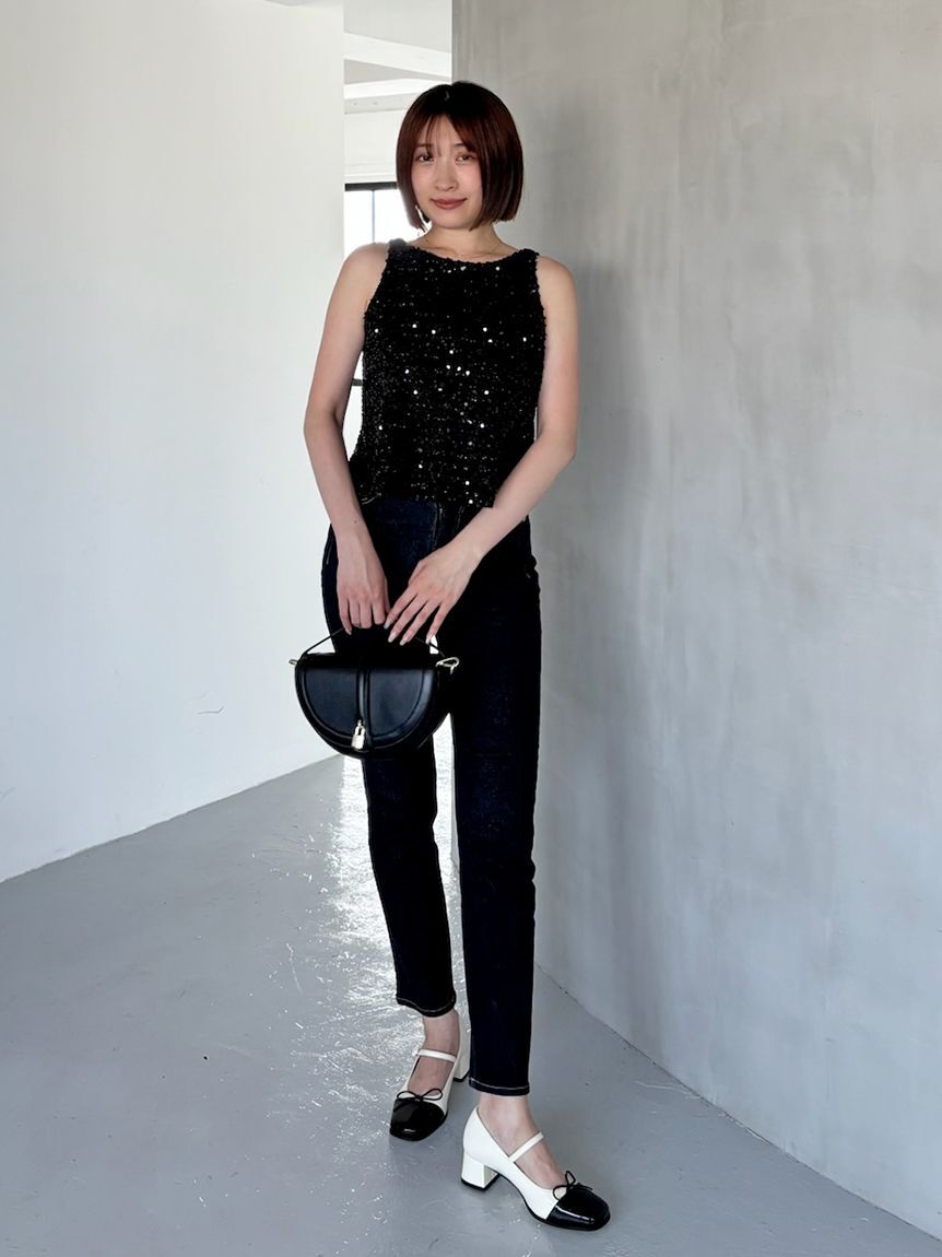 SNIDEL「ラメタンクトップス」|タンクトップ|