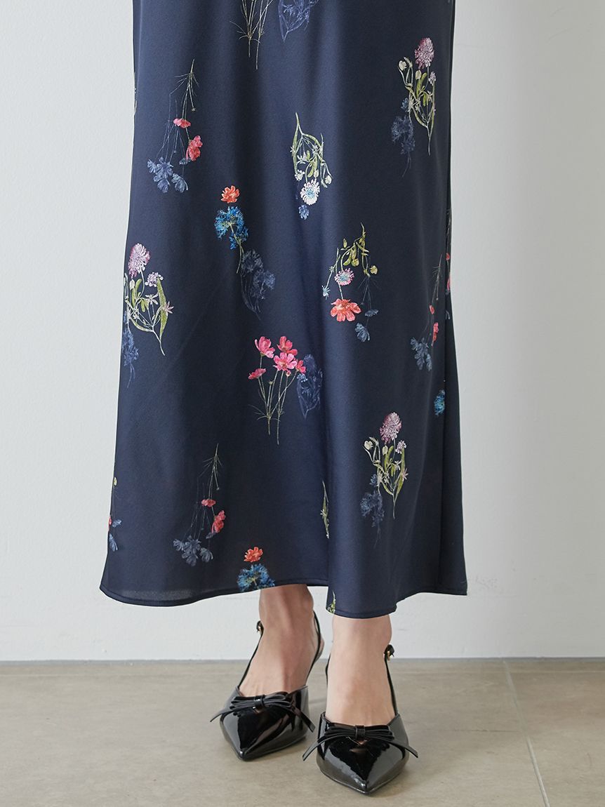 SNIDEL「ドレープナローキャミワンピース」|ワンピース|