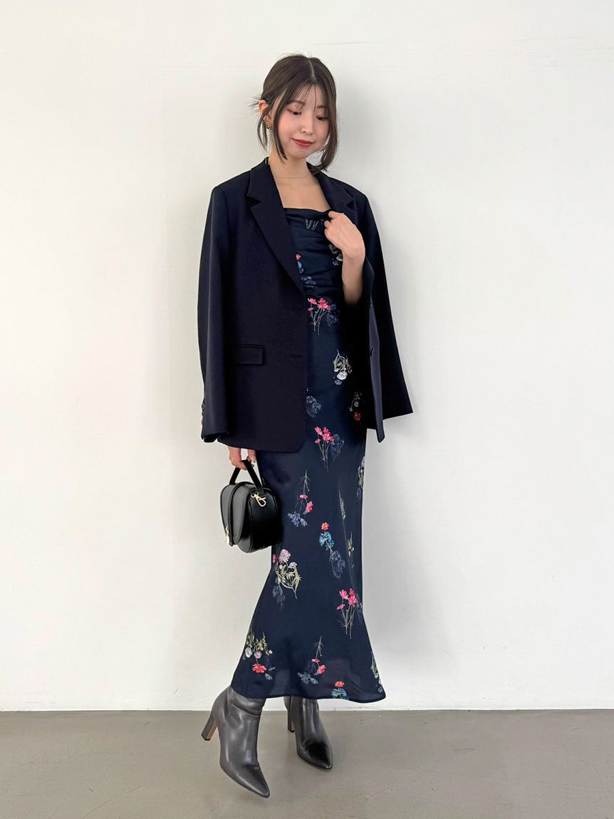 SNIDEL「ドレープナローキャミワンピース」|ワンピース|