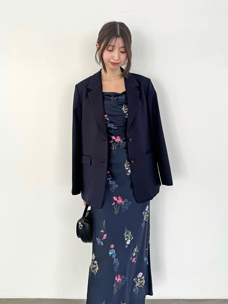 SNIDEL「ドレープナローキャミワンピース」|ワンピース|