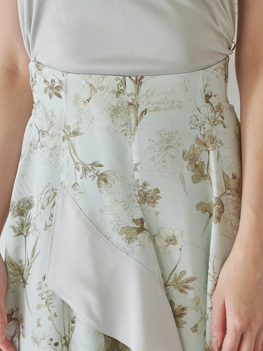 SNIDEL「バリエハンカチヘムスカート」|スカート|