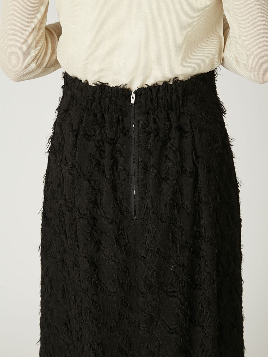 FRAY I.D「カットジャガードタイトスカート」|スカート|