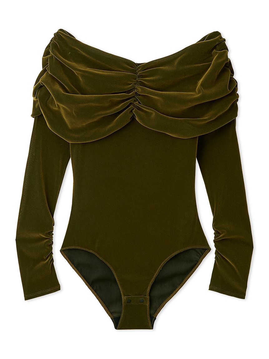 LILY BROWN Lingerie「【LILY BROWN Lingerie】カップインオフショルダーボディ」|Tシャツ・カットソー|