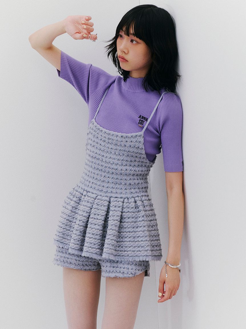 LILY BROWN「ツイードニットショートパンツ」|その他|