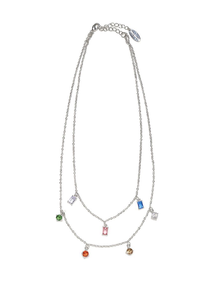 LILY BROWN「カラフルストーンネックレス」|ネックレス|SLV