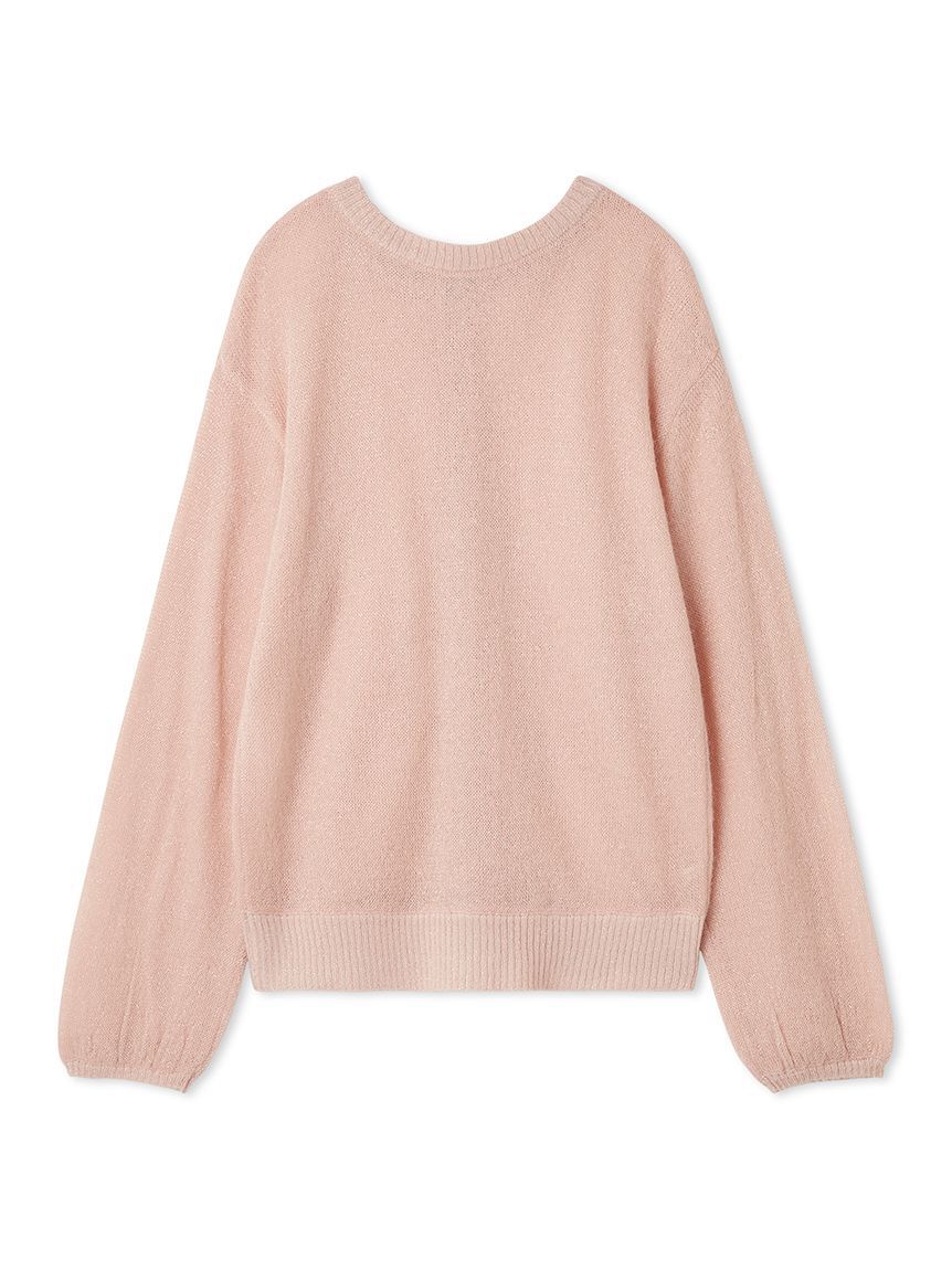 LILY BROWN「2wayシアーモヘアニットトップス」|ニット・セーター|