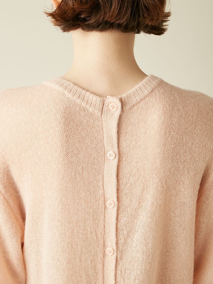 LILY BROWN「2wayシアーモヘアニットトップス」|ニット・セーター|